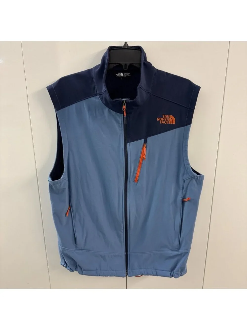 The North Face Windwall Vest‎ Men’s L Blue Apex Shellrock Softshell